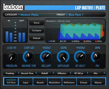 Lexicon LXP Native Reverb Bundle Plug-Ins