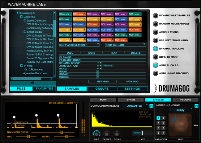 WaveMachine Labs' Drumagog 5